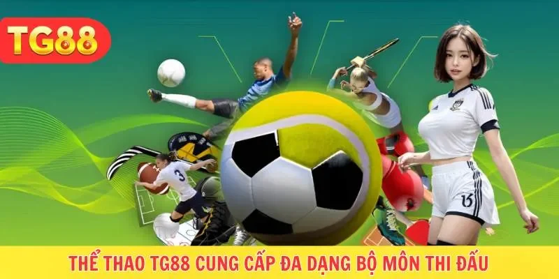 Sảnh thể thao TG88 với đa dạng bộ môn kịch tính